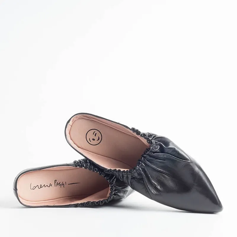 LORENA PAGGI - Sabot 1206 - Nero<Collezione Scarpe Donna Sabot E Sleepers