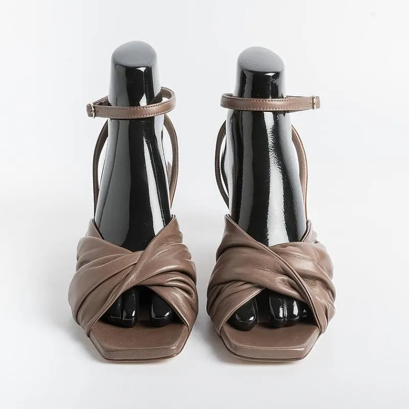 LORENA PAGGI - Sandali Con Tacco 11554 - Cipolla<Collezione Scarpe Donna Sandali Con Tacco