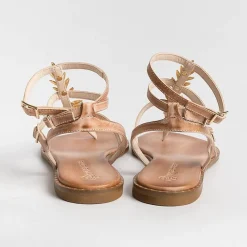 MAKIS KOTRIS - Sandali Bassi Infradito K770 - Naturale<Collezione Scarpe Donna Infradito