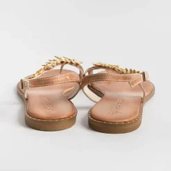 MAKIS KOTRIS - Sandali Bassi Infradito K870 - Naturale<Collezione Scarpe Donna Infradito