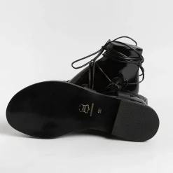 MAKIS KOTRIS - Sandali Bassi Infradito 04-306 - Nero<Collezione Scarpe Donna Infradito