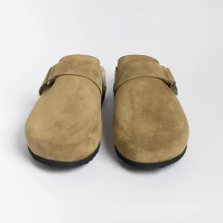 MANEBI - Clog- Sleepers - Kaki<Collezione Scarpe Donna Sabot E Sleepers