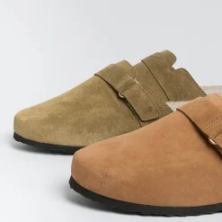 MANEBI - Clog- Sleepers - Kaki<Collezione Scarpe Donna Sabot E Sleepers