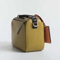 Marc Jacobs - 170 - The Soft Box Bag - Ecru Olive<Collezione Borse Donna Borse A Mano