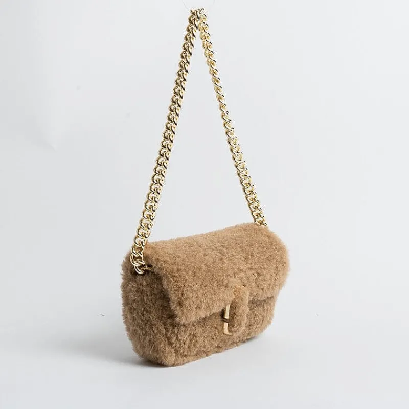 Marc Jacobs - H02 - Mini Bag Borsa A Tracolla - Teddy Camel<Collezione Borse Donna Mini Bags
