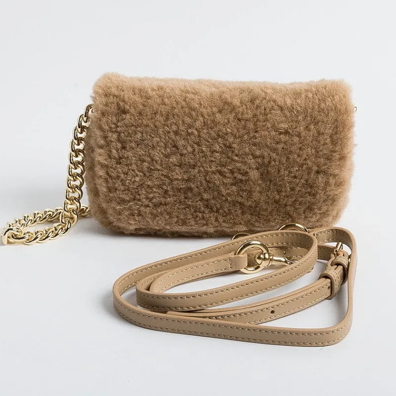 Marc Jacobs - H02 - Mini Bag Borsa A Tracolla - Teddy Camel<Collezione Borse Donna Borse A Tracolla