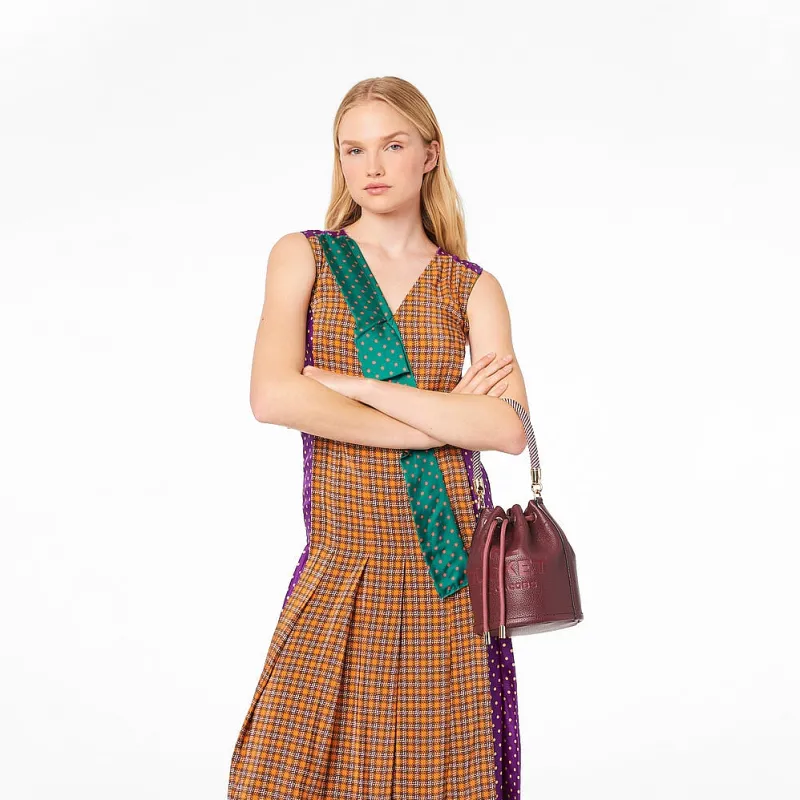 Marc Jacobs - H652L01Pf22 - Secchiello - Rosso Chianti<Collezione Borse Donna Borse A Tracolla