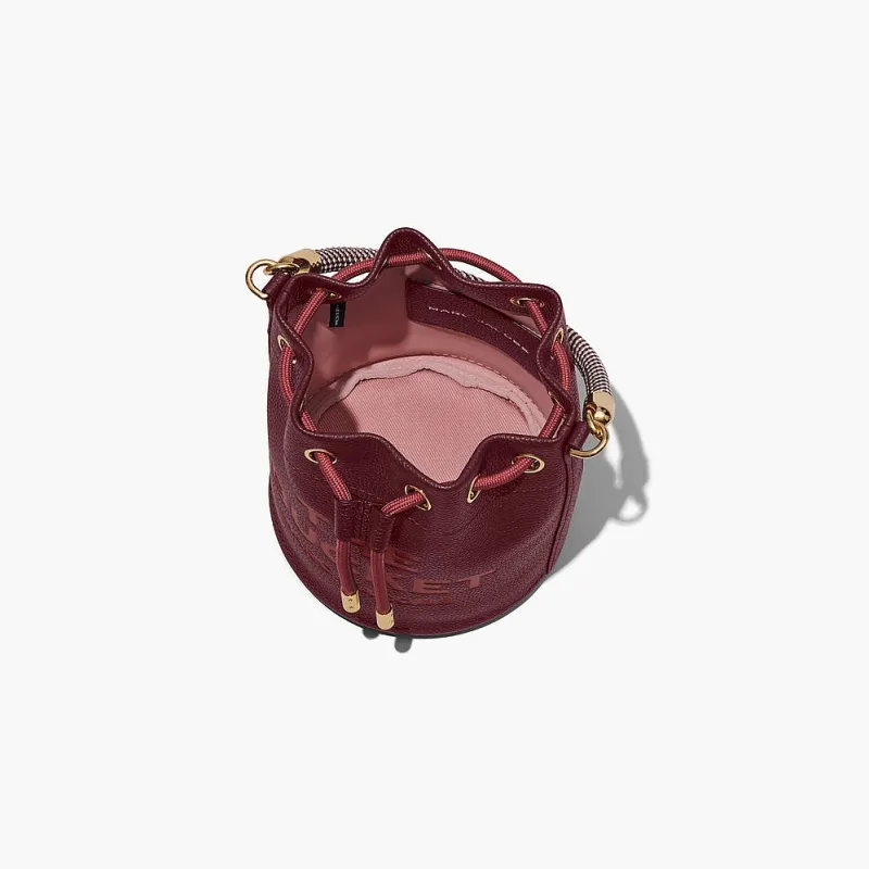 Marc Jacobs - H652L01Pf22 - Secchiello - Rosso Chianti<Collezione Borse Donna Borse A Tracolla