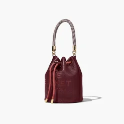 Marc Jacobs - H652L01Pf22 - Secchiello - Rosso Chianti<Collezione Borse Donna Borse A Mano