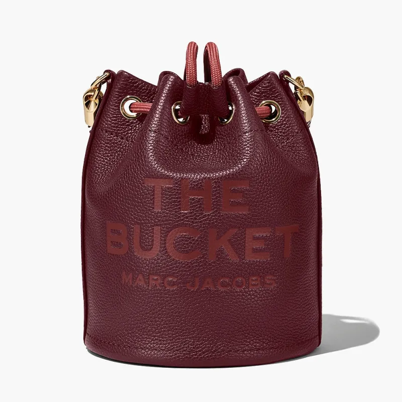 Marc Jacobs - H652L01Pf22 - Secchiello - Rosso Chianti<Collezione Borse Donna Borse A Mano