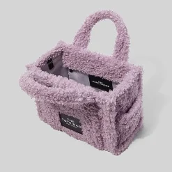 Marc Jacobs - H012M06Fa21 - The Teddy Small Tote Bag - Lilac<Collezione Borse Donna Borse A Mano