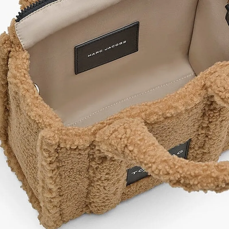 Marc Jacobs - H012M06Fa21 - The Teddy Small Tote Bag - Camel<Collezione Borse Donna Borse A Mano