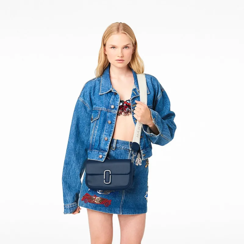 Marc Jacobs - J Marc -H956L01Pf22 - Blu<Collezione Borse Donna Borse A Tracolla