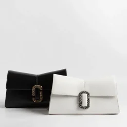 Marc Jacobs - 2P3H - The Clutch - Bianco<Collezione Borse Donna Borse A Tracolla