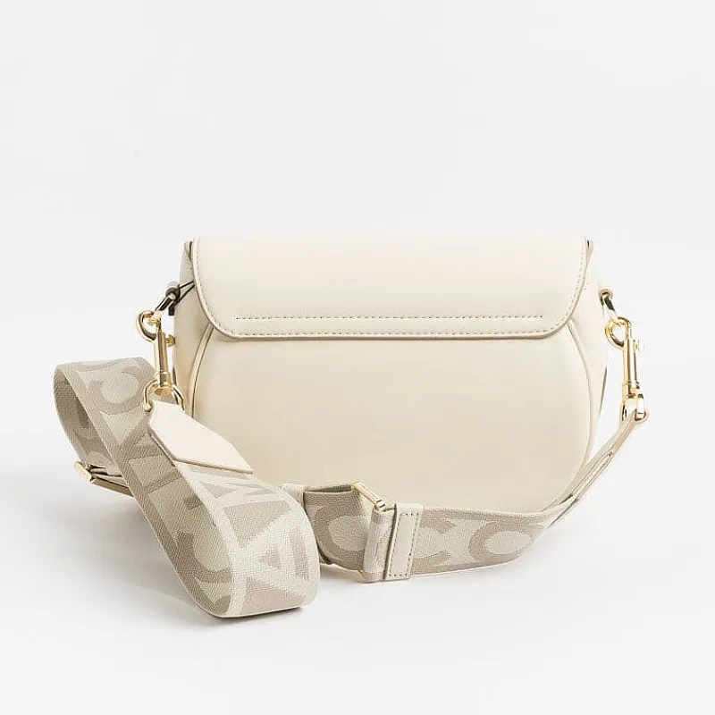 Marc Jacobs - The J Marc Saddle Bag - Cloud White<Collezione Borse Donna Borse A Tracolla