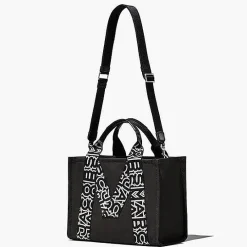 Marc Jacobs - The Medium Tote Bag - 07H02 - Black White<Collezione Borse Donna Borse A Mano