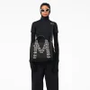 Marc Jacobs - The Medium Tote Bag - 07H02 - Black White<Collezione Borse Donna Borse A Tracolla