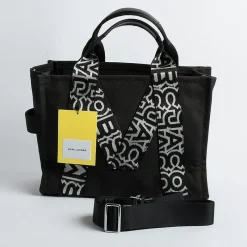 Marc Jacobs - The Medium Tote Bag - 07H02 - Black White<Collezione Borse Donna Borse A Tracolla