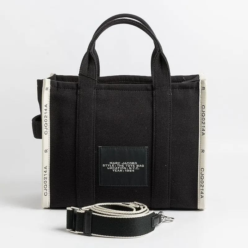 Marc Jacobs - The Medium Tote Bag - 17027 - Black<Collezione Borse Donna Borse A Tracolla