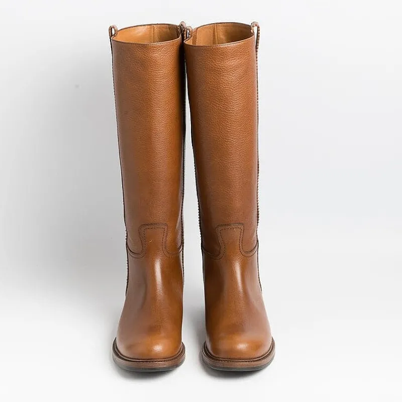 Maretto - Stivali Alla Cavallerizza - 1445 - Cuoio<Collezione Scarpe Donna Stivali