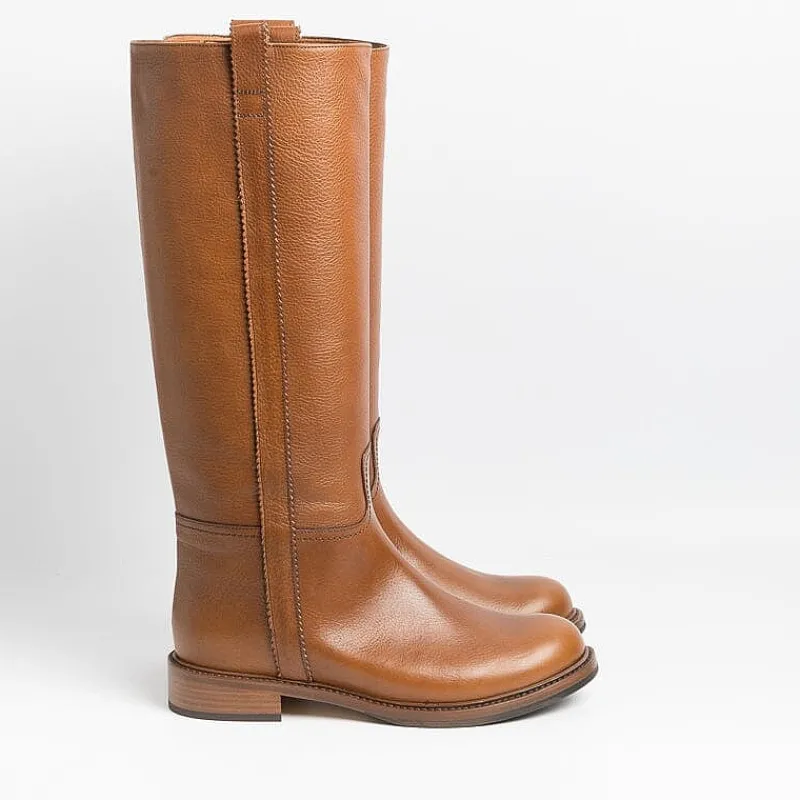 Maretto - Stivali Alla Cavallerizza - 1445 - Cuoio<Collezione Scarpe Donna Stivali
