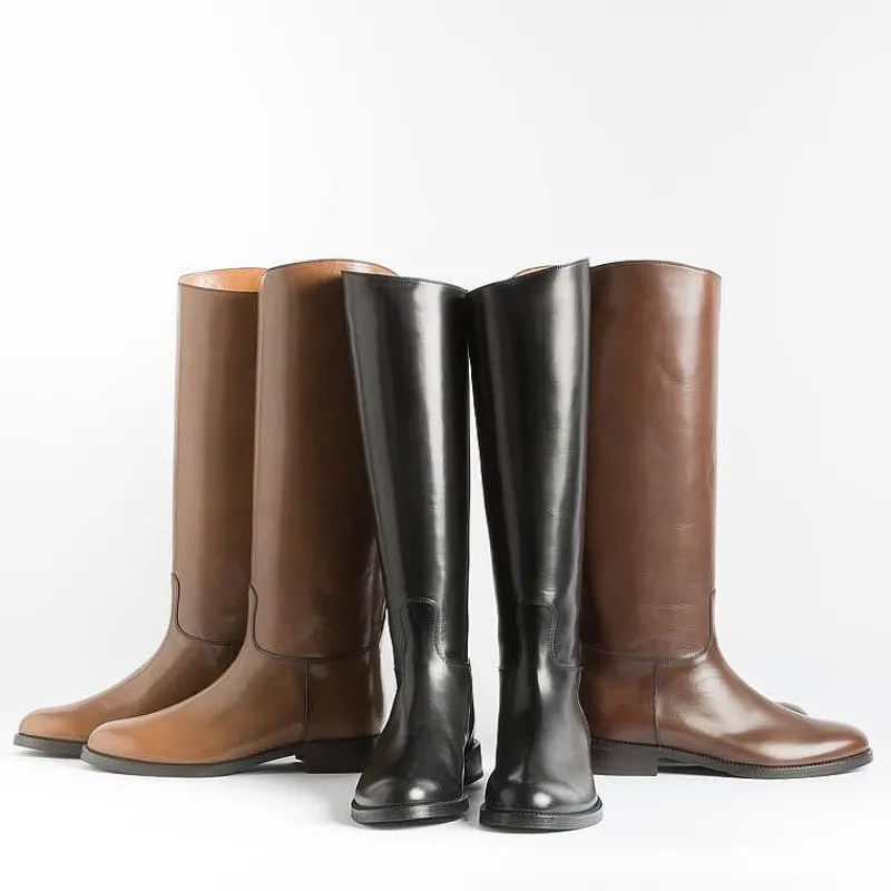 Maretto - Stivali Alla Cavallerizza - 9623 - Cuoio<Collezione Scarpe Donna Stivali