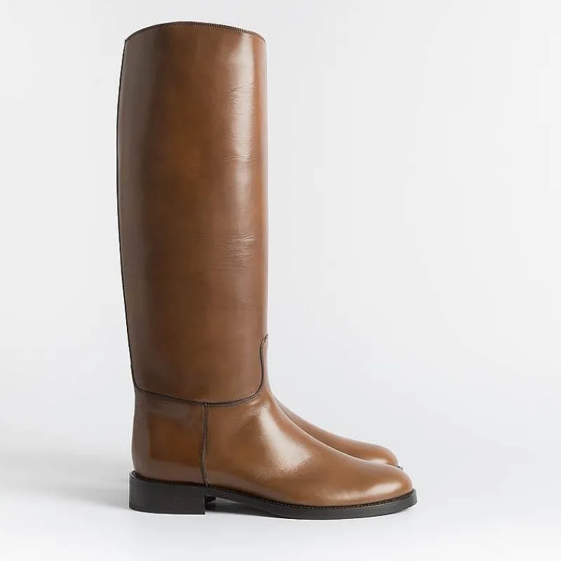 Maretto - Stivali Alla Cavallerizza - 9623 - Cuoio<Collezione Scarpe Donna Stivali
