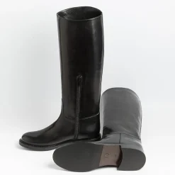 Maretto - Stivali Alla Cavallerizza - 9623 - Nero Zip<Collezione Scarpe Donna Stivali