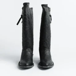 MEXICANA - Collezione Donna Mexicana - Stivale Texano - L340 - Vesuvio Nero<Collezione Scarpe Donna Texani