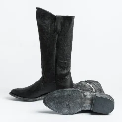 MEXICANA - Collezione Donna Mexicana - Stivale Texano - L340 - Vesuvio Nero<Collezione Scarpe Donna Texani
