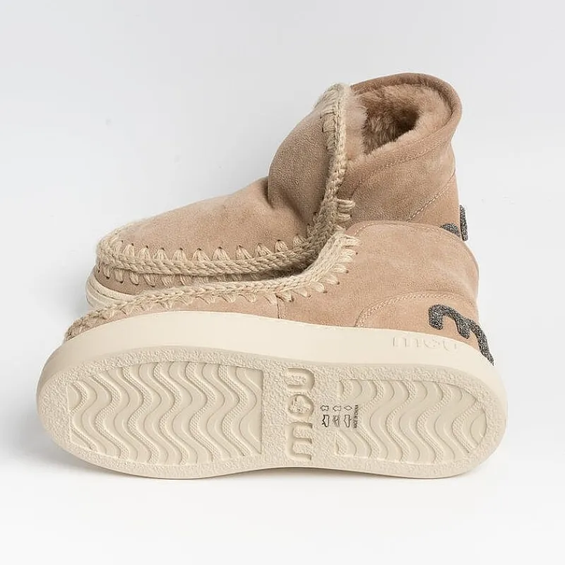 Mou - Stivaletto - 411001A - Camoscio - Beige<Collezione Scarpe Donna Stivaletti