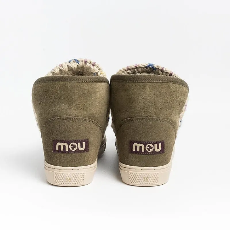Mou - Stivaletto - 111057A - Moo - Camoscio - Green<Collezione Scarpe Donna Stivaletti