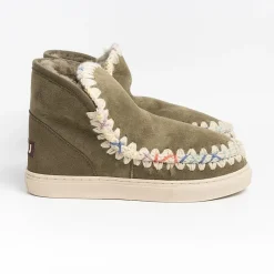 Mou - Stivaletto - 111057A - Moo - Camoscio - Green<Collezione Scarpe Donna Stivaletti