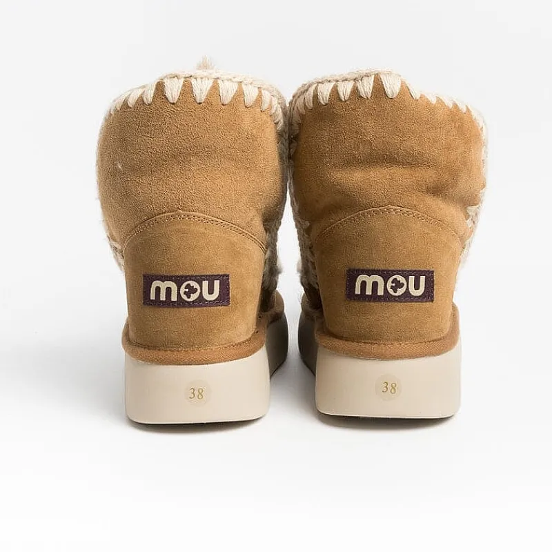 Mou - Stivaletto - Bounce - 531002 - Camoscio - Cognac<Collezione Scarpe Donna Stivaletti