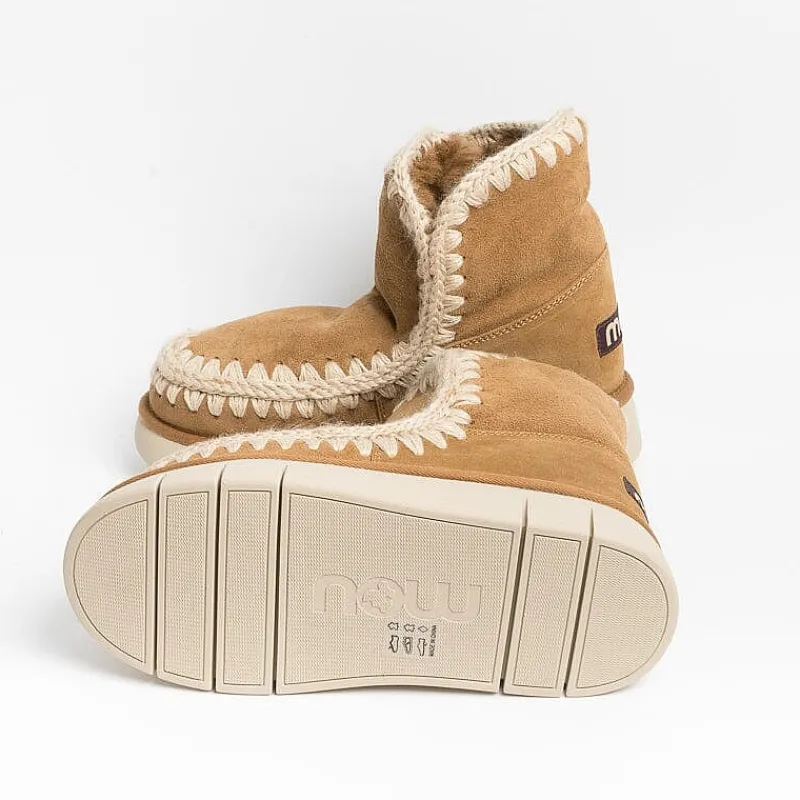 Mou - Stivaletto - Bounce - 531002 - Camoscio - Cognac<Collezione Scarpe Donna Stivaletti