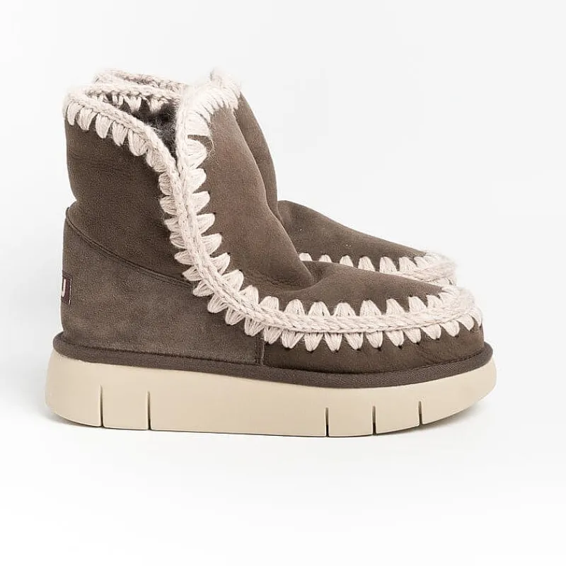 Mou - Stivaletto - Bounce - 531002 - Camoscio - Mocha<Collezione Scarpe Donna Stivaletti