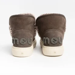 Mou - Stivaletto- 411001A - Camoscio - Mocha<Collezione Scarpe Donna Stivaletti