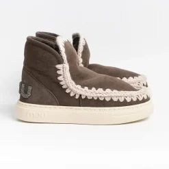 Mou - Stivaletto- 411001A - Camoscio - Mocha<Collezione Scarpe Donna Stivaletti