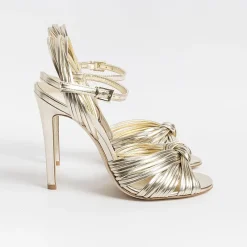 NCUB - Sandali Con Tacco - Sole 20 - Laminato Platino<Collezione Scarpe Donna Sandali Con Tacco