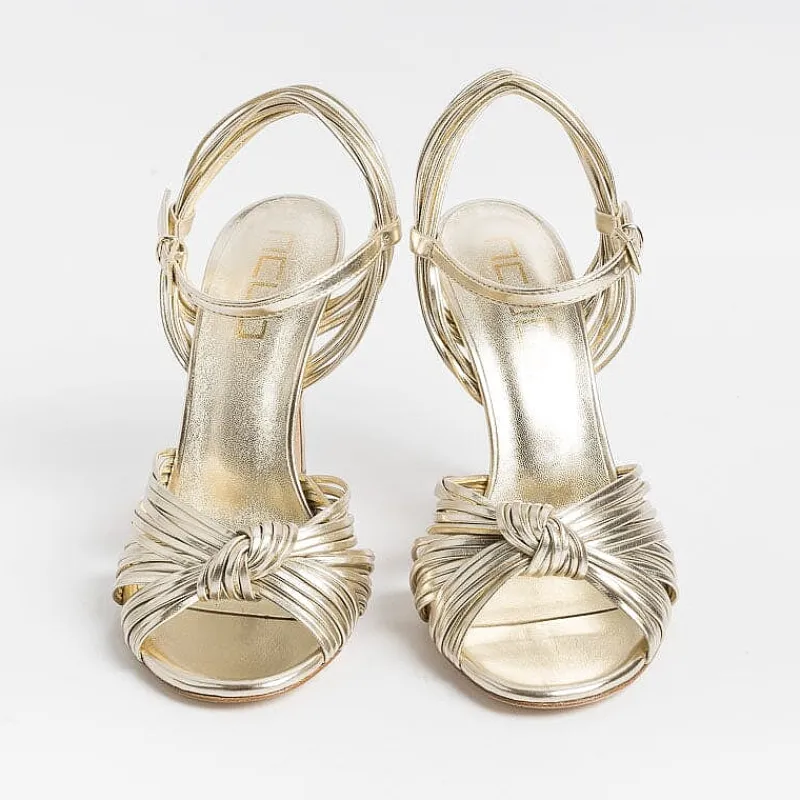 NCUB - Sandali Con Tacco - Sole 20 - Laminato Platino<Collezione Scarpe Donna Sandali Con Tacco