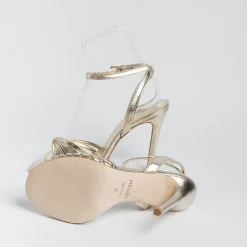 NCUB - Sandali Con Tacco - Sole 19 - Laminato Platino<Collezione Scarpe Donna Sandali Con Tacco