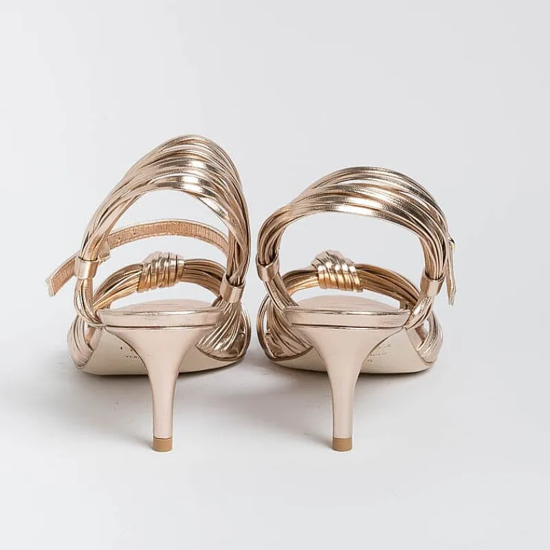 NCUB - Sandali Con Tacco - Luna 22 - Laminato Rosato<Collezione Scarpe Donna Sandali Con Tacco