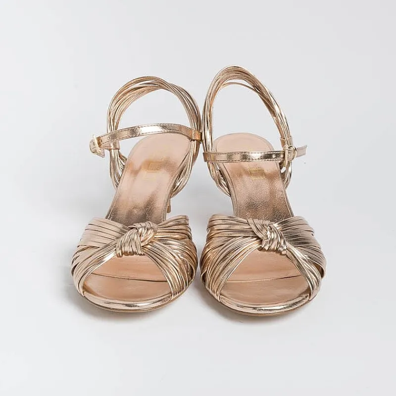 NCUB - Sandali Con Tacco - Luna 22 - Laminato Rosato<Collezione Scarpe Donna Sandali Con Tacco