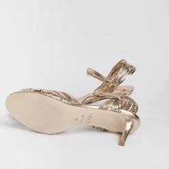 NCUB - Sandali Con Tacco - Luna 22 - Laminato Rosato<Collezione Scarpe Donna Sandali Con Tacco