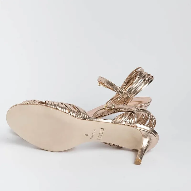NCUB - Sandali Con Tacco - Luna 22 - Laminato Rosato<Collezione Scarpe Donna Sandali Con Tacco