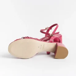 NCUB - Sandali Con Tacco - Stefy 64 - Crepe Fucsia<Collezione Scarpe Donna Sandali Con Tacco