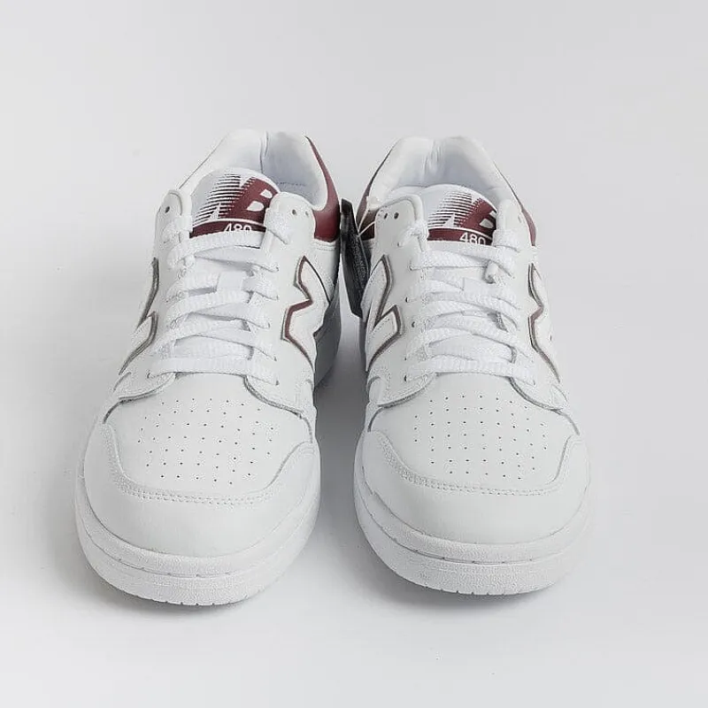 NEW BALANCE - Collezione Uomo New Balance - Sneakers Bb480Ldb - Bianco Bordeaux<Collezione Scarpe Uomo Sneakers