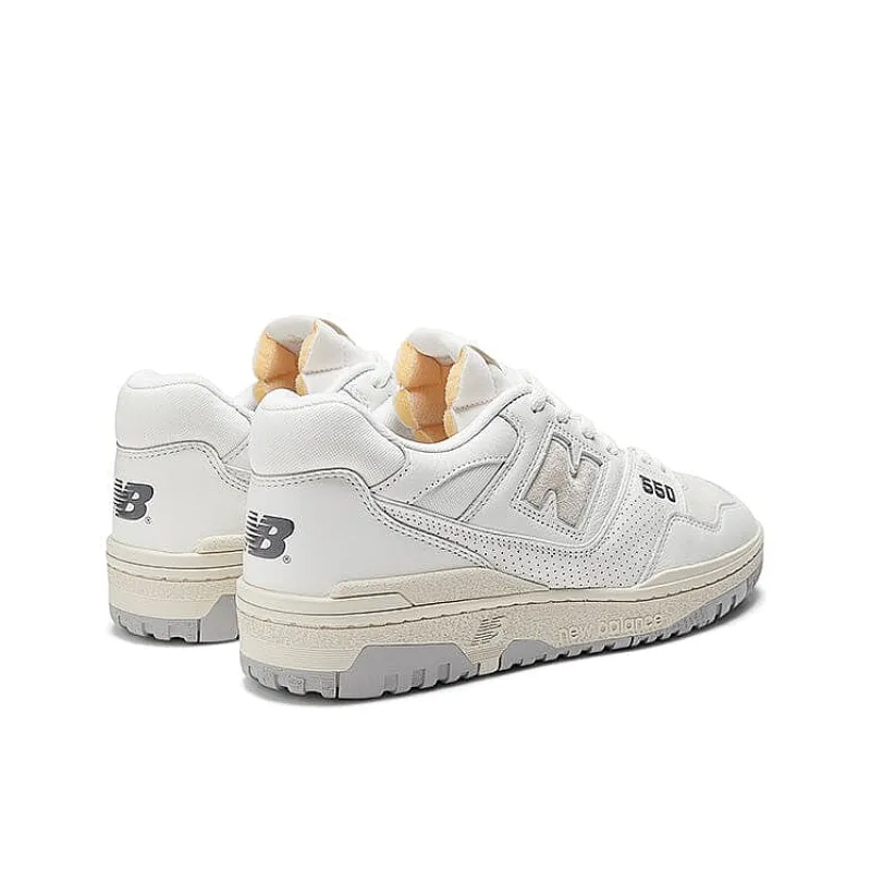 NEW BALANCE - Collezione Uomo New Balance - Sneakers Bb550Pwg - Bianco Beige<Collezione Scarpe Uomo Sneakers