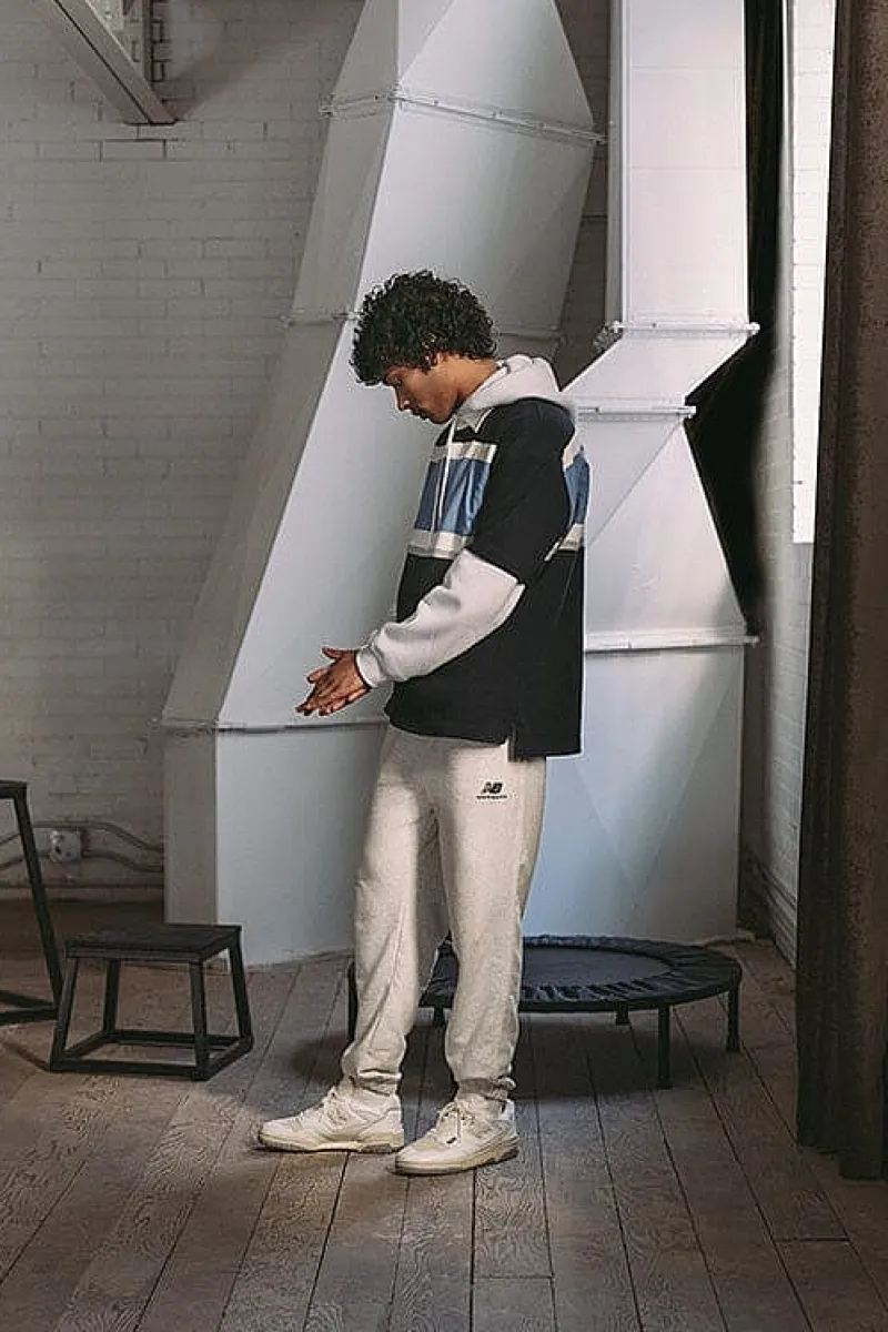 NEW BALANCE - Collezione Uomo New Balance - Sneakers Bb550Pwg - Bianco Beige<Collezione Scarpe Uomo Sneakers