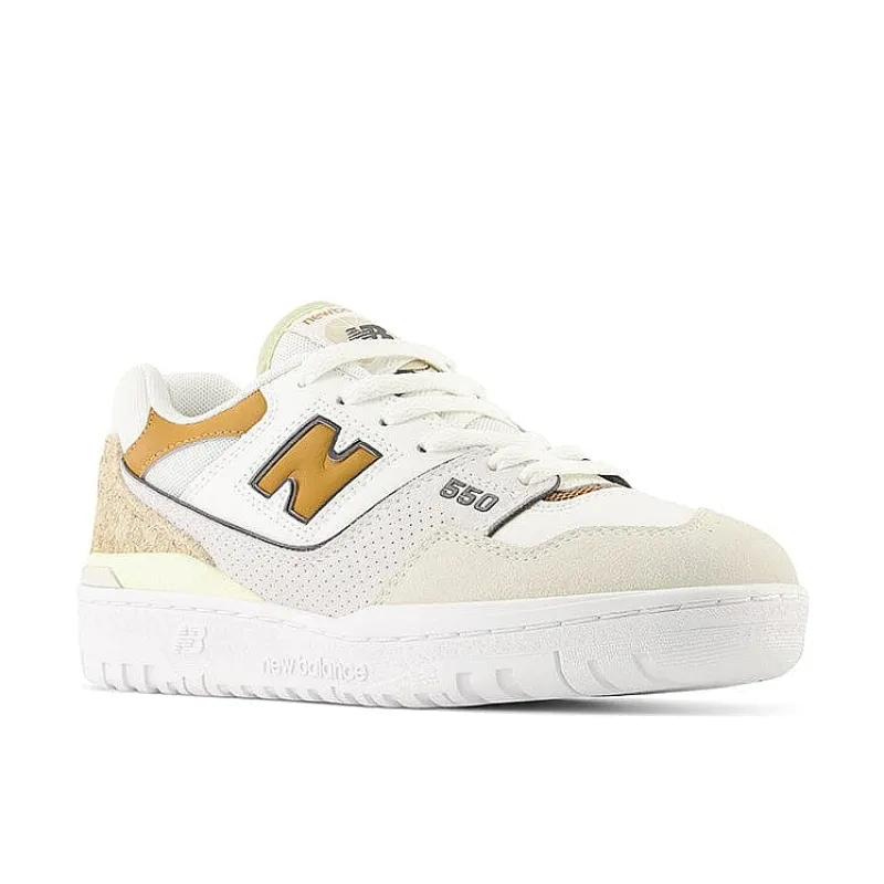 NEW BALANCE - Collezione Donna New Balance - Sneakers Bbw550St - Bianco Cuoio<Collezione Scarpe Donna Sneakers